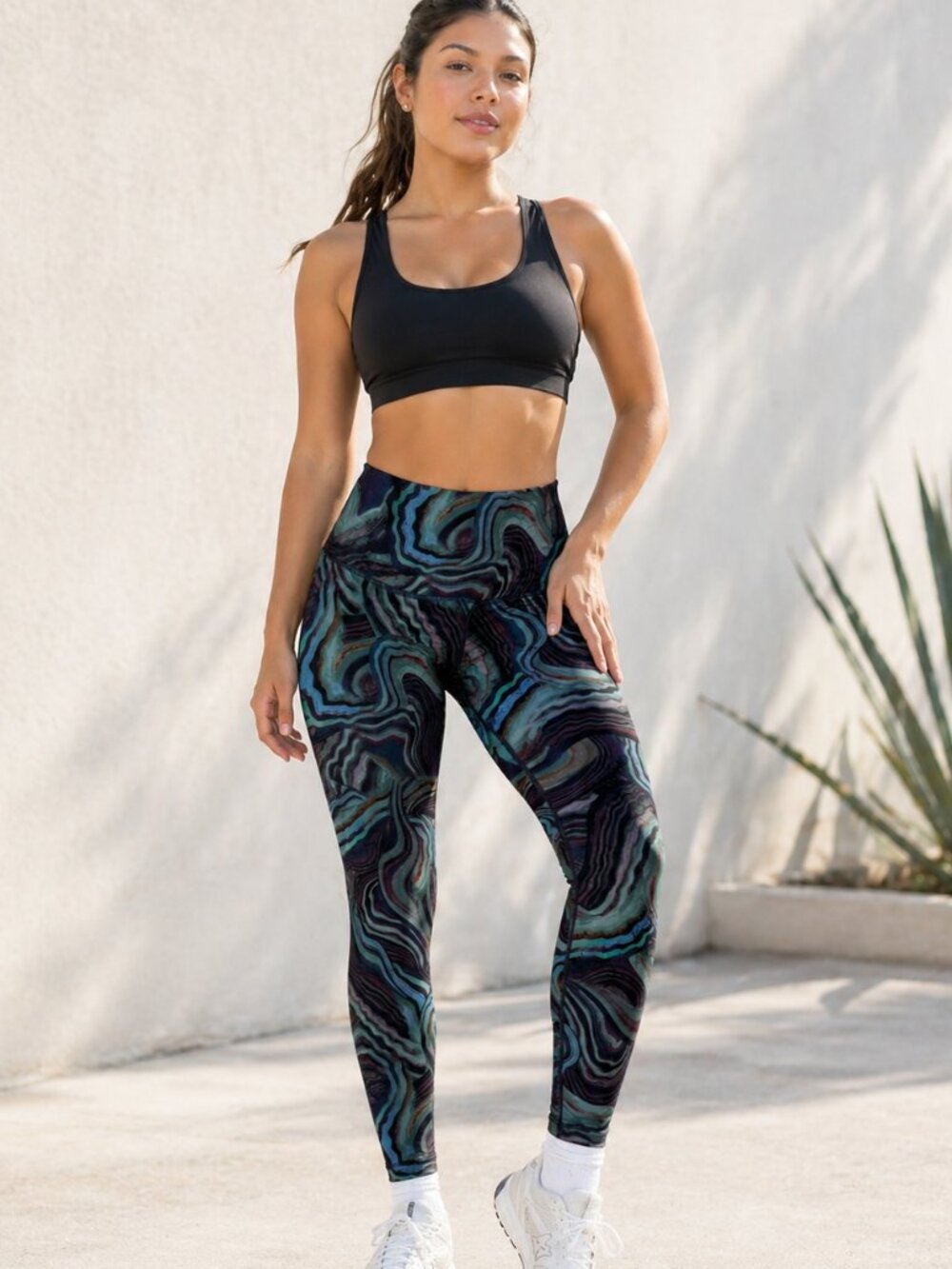 Calia Stay the Path Multicolor Leggings XXS NWOT